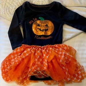 “My first Halloween” pumpkin onesie!/costume *WILL SHIP TOMORROW!*